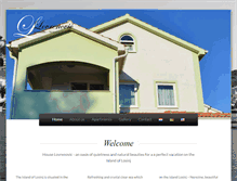 Tablet Screenshot of losinj-appartments.com